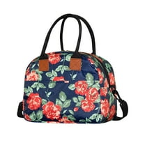 Back to School Savings! LSLJS Lunch Box, Lunch Bag Aluminum Foil Cute Large Capacity Reusable Insulated Cooler Lunch Container for Elementary/Middle /High School and College, Lunchbox