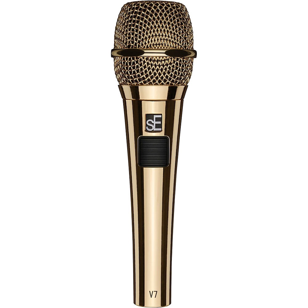 sE Electronics V7 PTT Talkback Dynamic Microphone - Nickel