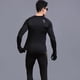 thumbnail image 4 of Conjunto de ropa interior térmica para hombre, ropa interior deportiva larga con forro polar de invierno, secado rápido, 4 of 5