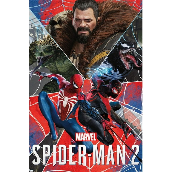 Marvel's Spider-Man 2 - Group Wall Poster, 22.375" x 34"