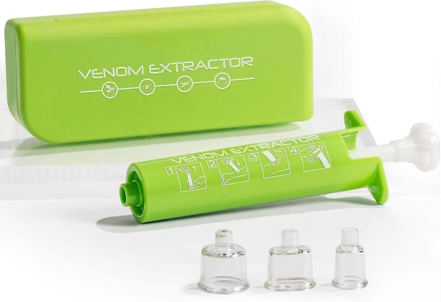 Poison Tools Bites Relief Suction Tool, Venom Extractor Suction Pump, Snake Bite Kit ...