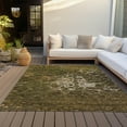 thumbnail image 6 of Addison Rugs Chantille Indoor/Outdoor Transitional Modern Chocolate Washable Rectangle Rug, 9' x 12', 6 of 6