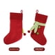 thumbnail image 4 of RKSTN christmas deals Christmas Socks In Apron Christmas Stocking Knitted Christmas Decorations Stocking Red White With Pockets Letter Stockings For Family, 4 of 8