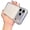 White, variant on Matte Slim Fit Camera Len Protect Phone Case for iPhone (White,iPhone 15)