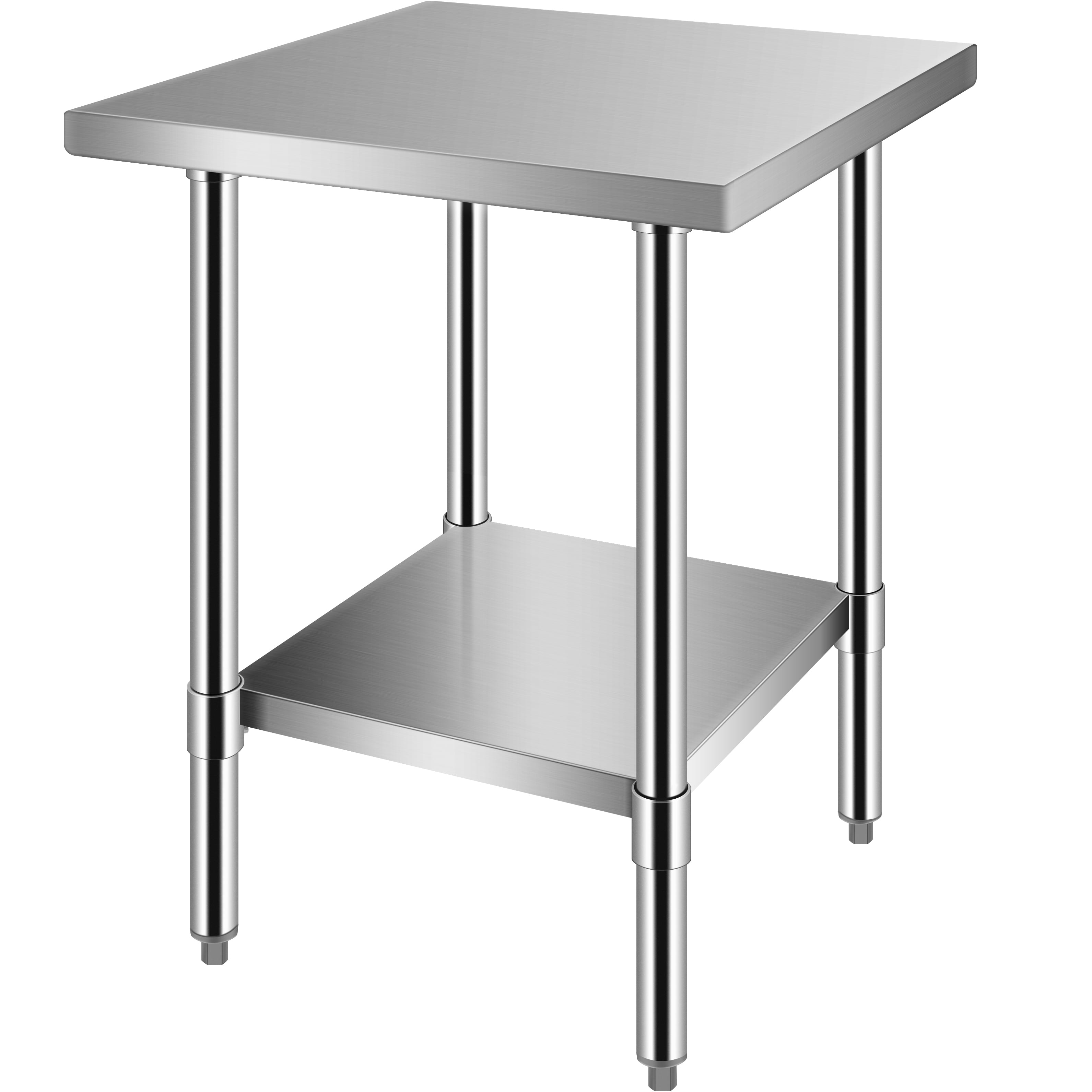 Stainless Steel Table 24"L*24"W*34"H Commercial Work Table