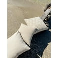 thumbnail image 5 of Coastal Breeze Beige Indoor Outdoor Pillow 24x24, 5 of 10