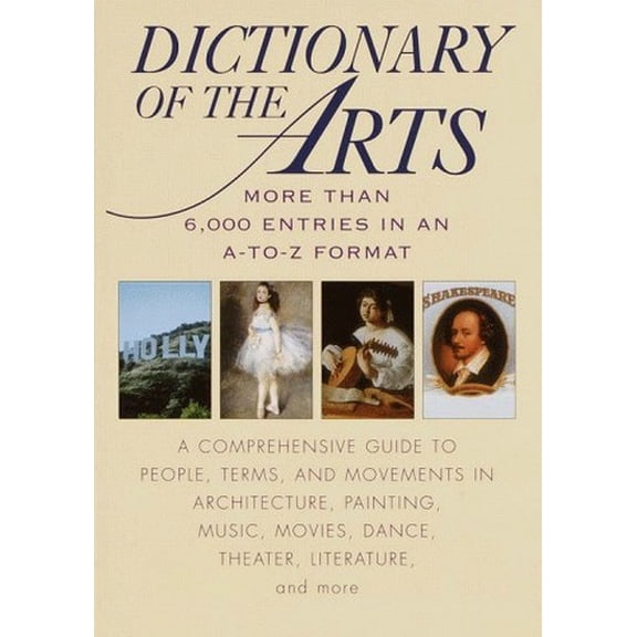 Pre-Owned Dictionary of the Arts [Hardcover] Rh Value Publishing