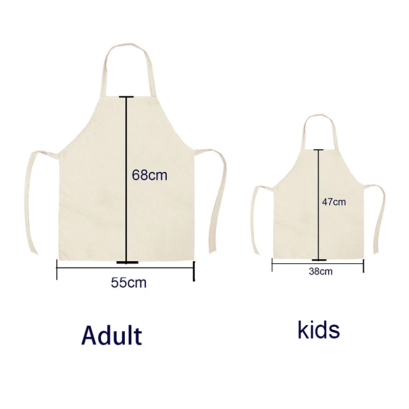 Personalized Black Gray Pattern Kitchen Apron Male And Female Chef 