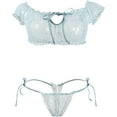 thumbnail image 4 of CAILDANL Women's lace pajama set, 4 of 4