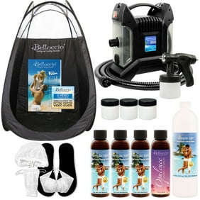 Turbo Tan Premium Sunless Airbrush Hvlp Spray Tanning System Spray Dha Machine Walmart Com Walmart Com