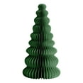 thumbnail image 5 of Deyuer Paper Christmas Tree 3D Honeycomb Paper Xmas Tree Ornament Rustic Tabletop Centerpiece for Office Home School Decor.Green 2, 5 of 8