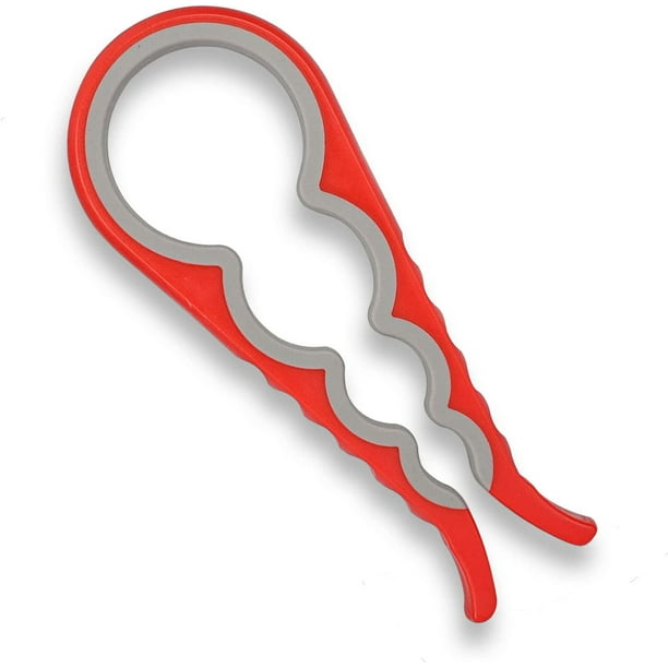 Jar Opener Quick Lid Bottle Cap Grip Twister Remover for Weak Hands, Seniors and Children Rubber