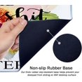 thumbnail image 6 of Funny Quote Extended Gaming Mouse Pad (35.4x15.7 in), Large Stable Rubber Base Mousepad with Stitched Edges - A Wise Woman Once Said and she Lived Happily Ever After, 6 of 6