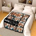 thumbnail image 5 of Picture Blankets Customized, 10 Photos Customized Blanket, Custom Picture Blankets, Gifts for Sister Dad Mom Daughter Son Blankets, 5 of 5