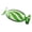 Green, variant on Giaone Multipurpose Large Glass Serving Tray Colorful Candy Shape Platter for Fruits Nut Cookie Snacks Christmas Decoration