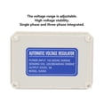 thumbnail image 4 of Generator Voltage Regulator, Adjustable Range High Stability 7A Current Voltage Regulator Vervoltage Protection Metal Material  For Industrial, 4 of 8