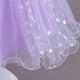 thumbnail image 5 of Vestido Para Niñas, Ropa Para Niñas, Vestido Para Niños, Vestido De Princesa Sin Mangas, Pajarita, Flores De Encaje, Vestido De Malla, Vestido Con Mechones Morado Odeerbi  LM103-2269, 5 of 9