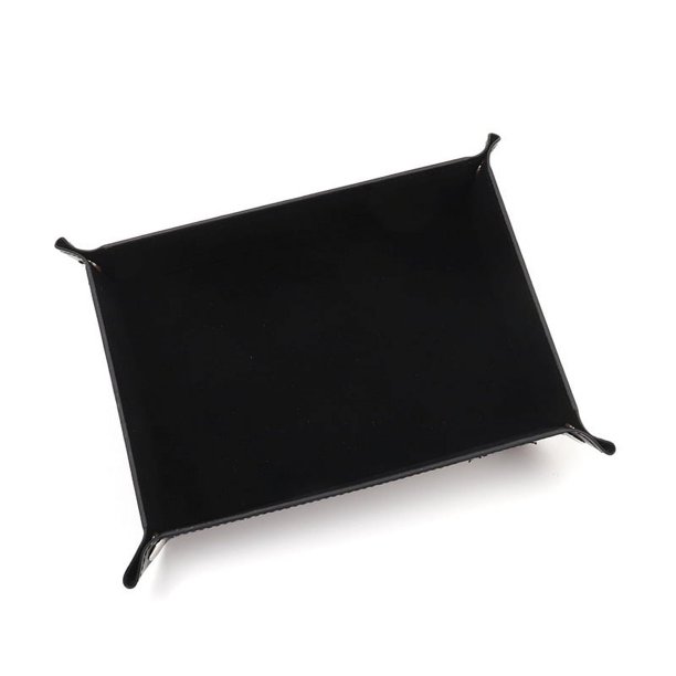 Bandeja de almacenamiento para platos de dados de juego plegable Four Corners Bandeja de almacenamiento para platos de dados de juego plegable Four Corners