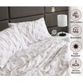 thumbnail image 4 of RUVANTI Flannel Sheets Queen Size - 100% Cotton Double Brushed Bed Sheets, Deep Pockets 16 Inches Queen Sheet Set, All Seasons Breathable & Extra Soft - Warm & Cozy, 4 Piece, Sovenir, 4 of 8