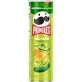 Pringles Dill Pickle Potato Crisps Chips, Lunch Snacks, 5.5 oz