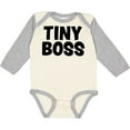thumbnail image 3 of Inktastic Tiny Boss Boys or Girls Long Sleeve Baby Bodysuit, 3 of 5