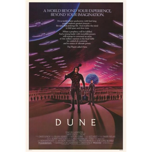 Pop Culture Graphics MOVCF0165 Dune Movie Poster Print, 27 x 40
