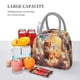 thumbnail image 5 of Balery Cute Cloud Pomeranian Bolsa de Almuerzo para Mujeres, Caja de Almuerzo, Bolsa de Almuerzo Pequeña Impermeable, Tote de Almuerzo Reutilizable con Gran Capacidad, 5 of 6