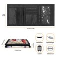 thumbnail image 6 of FUIALDOLG Children's Wallet Mushroom Dragonfly Floral Theme Wear-Resistant Trifold Card Wallet for Outdoor, Polyester Foldable Toddler Wallet, 6 of 6