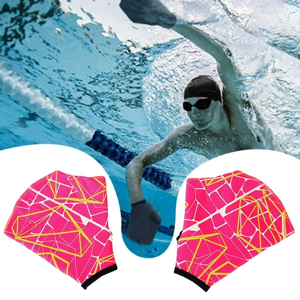 Fajas de Natación DYNWAVEMX Unisex Aletas de Mano Paddle Fitness