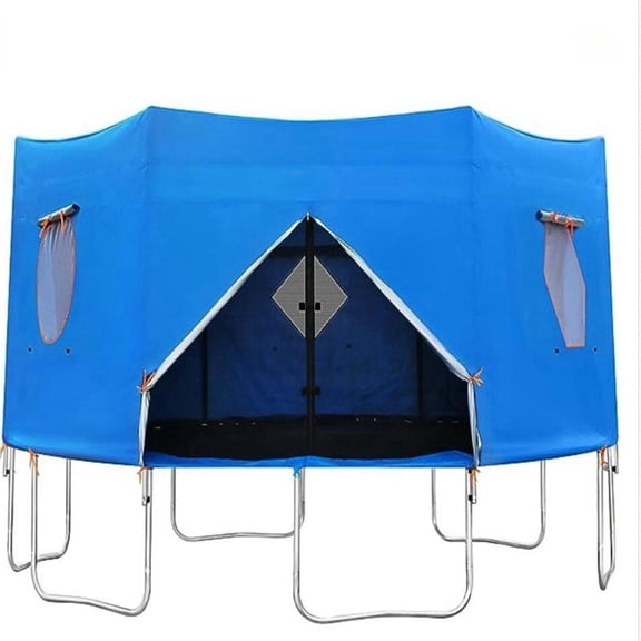 Universal Trampoline Tent for Outdoor Camping and Sports All-Weather Protective Enclosure Cover