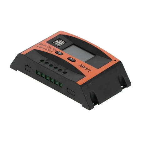 

Solar Panel Battery Regulator Dual USB Port Solar Controller Digital Display For Detecting The Voltage Generated 40A