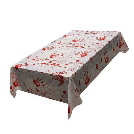 

BOOYOU Halloween Creepy Cloth Decoration Scary Gauze Tablecloth Haunted House Props