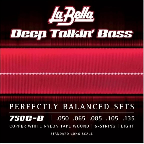 La Bella 7720S Double Bass Solo Extra Light Tension Nickel Flat Wound on Rope Core String 7721S-G- 7724S-E