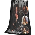 thumbnail image 3 of Janet Music Jacksson Flannel Blanket Air Conditioning Blanket Nap Blanket Sofa Throw Blanket Throw Blankets 50"X40", 3 of 6