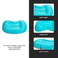thumbnail image 2 of OULII Inflatable Camping Pillow 1Set Portable Neck Support Head and Breathable for Outdoor and Traveling by Car Use, 2 of 7
