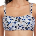 thumbnail image 3 of Womens Leopard Two Piece Bikini Sets Bathing Suits Bandeau Swimsuits, 3 of 7