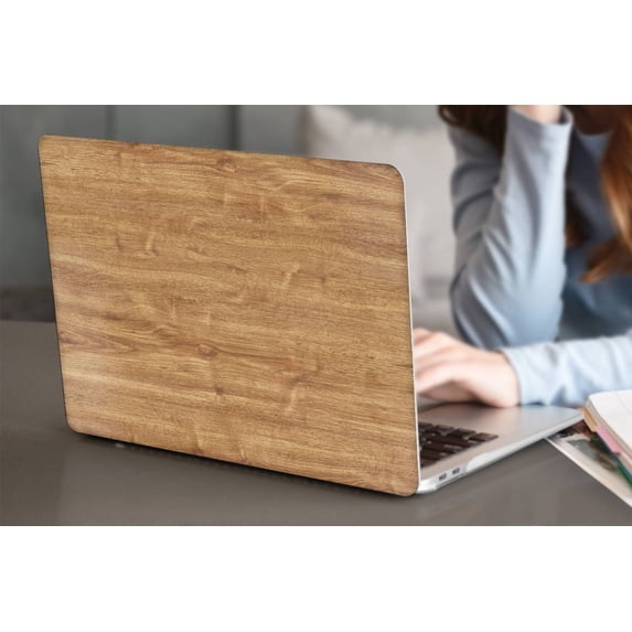 KSK KAISHEK Hard Case Only Compatible Old MacBook Pro 15 inchs with Retina Display + Black Keyboard Cover 2015 2014 2013 2012 A1398, Wood grain 113