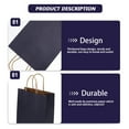 thumbnail image 3 of 10pcs Kraft Paper Bag Bakery Paper Bag Handle Kraft Bag Takeaway Food Packing Bag, 3 of 7