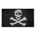 thumbnail image 4 of 3x5 Embroidered Sewn Jolly Roger Pirate Patch Nylon Flag banner Double Sided, 4 of 7