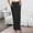 Black, variant on Women's Satin Skirt High Waisted Maxi Skirts Work Office Party Long Skirt with Pockets