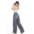 thumbnail image 3 of Pantalón para Mujer Wide leg Gris Levanta Glúteos, 3 of 6