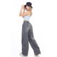 thumbnail image 3 of Pantalón para Mujer Wide leg Gris Levanta Glúteos, 3 of 6
