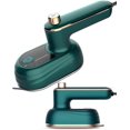 thumbnail image 1 of Handheld Mini Ironing Machine Can Rotate 180 Degrees Clothes Travel Iron, Quick Heating Small Portable Hot-press Clothes Iron (green - Eu), 1 of 5