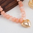 thumbnail image 5 of NICKSUN Chunky Heart Necklaces for Women, Colorful Resin Beaded Choker Necklace, Cute Gold Puffy Heart Statement Necklace Trendy Acrylic Choker Jewelry Gift, 5 of 8