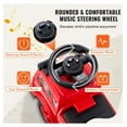 thumbnail image 4 of Toddler Ride On Car, Ages 1-3, Ride Racer Push Car, Sit to Stand Toy, Music Steering Wheel & Storage, Kids Ride On Toy for Boys Girls, Red, 4 of 7