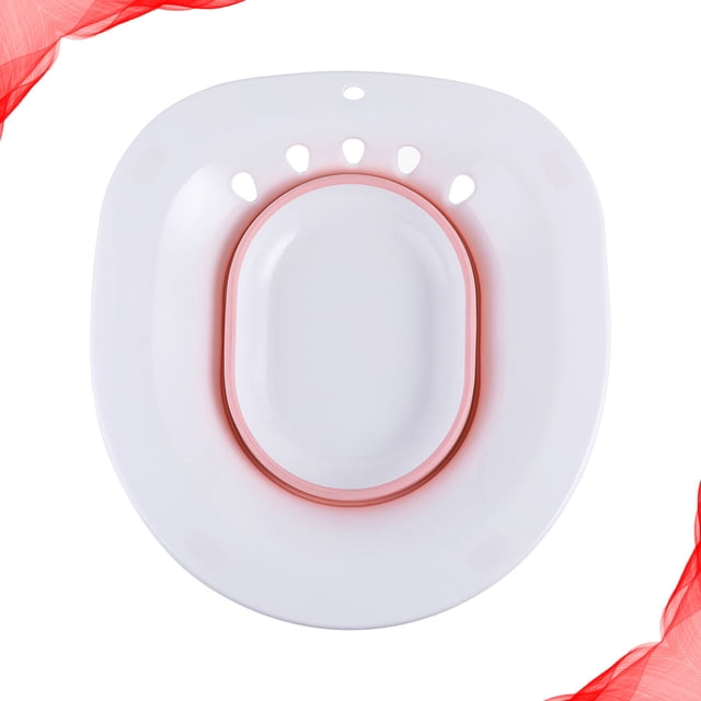 LOLIPPYY 1Pcs Bain Portable pour Femmes pour Soins de Santé Mural Attachable Blanc