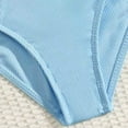 thumbnail image 5 of Hessimy Little Girls' Summer Swimwear Two Piece short Tankini Kids Swimsuit（Blue,8-9 Years), 5 of 7
