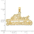 thumbnail image 4 of 14K Yellow Gold Charm Pendant 20 mm 31 #1 Great Grandmother, 4 of 4