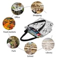 thumbnail image 6 of Kll Tote Bag For Women Pandasbetween Clouds And Stars Print Shopping Grocery Reusable Bags For Office School Shopping Travel, 6 of 7