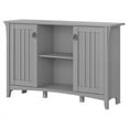 thumbnail image 1 of Bush Furniture Salinas Armoire de Rangement d'Accent avec Portes, Gris, 1 of 7